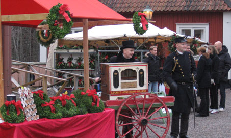 Julmarknad på Torekällberget.
